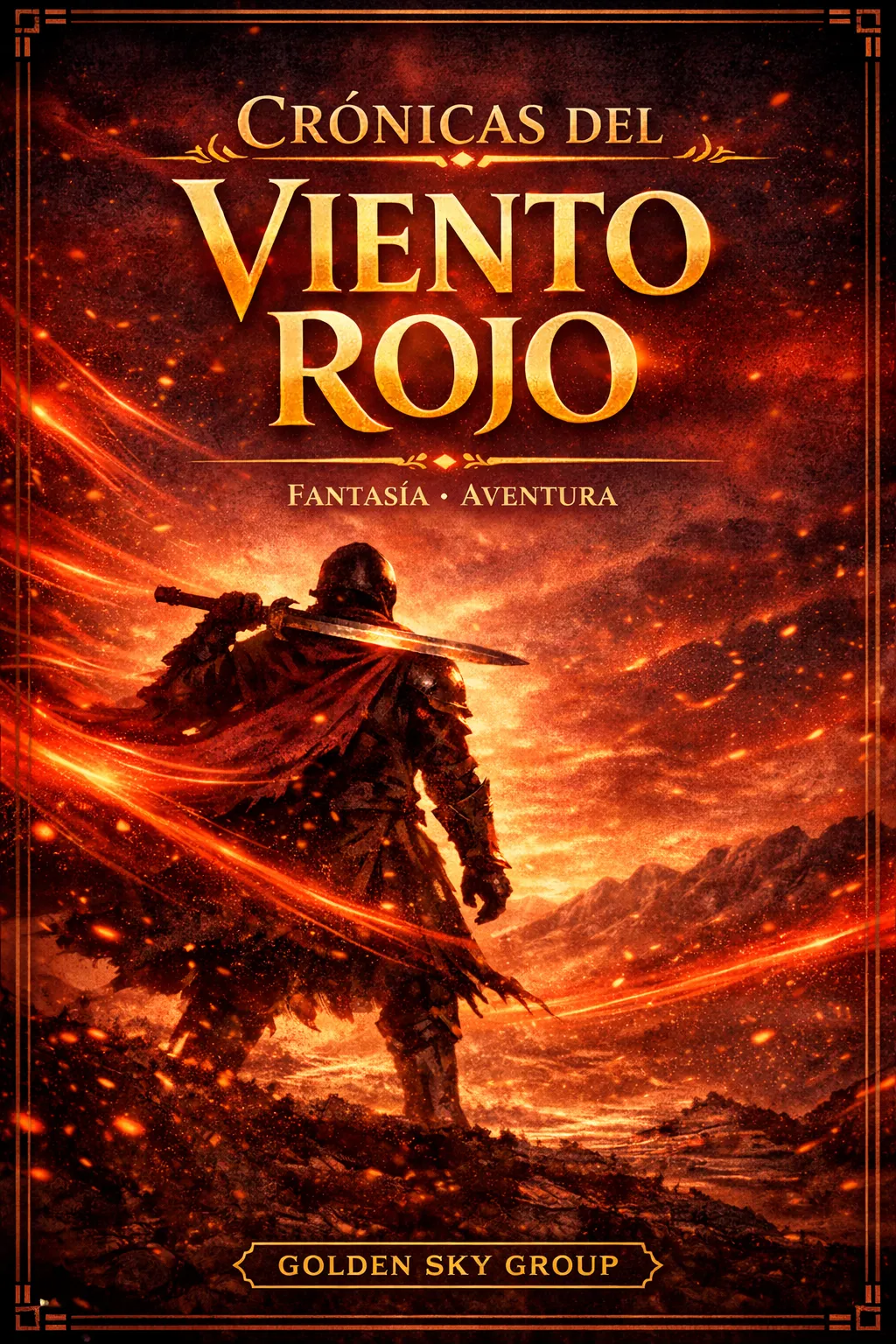 Portada de Crónicas del Viento Rojo